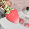 Mini Strawberry Warm Change Lip Balm Moisturizing Anti-Dry Easy to Carry Lipstick Colored Lip Tint for Makeup Gloss